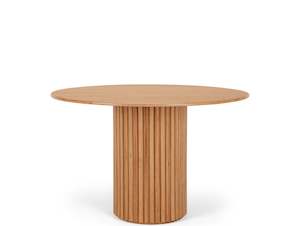 TORONTO ROUND WOODEN DINING TABLE