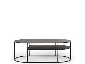 Wooden Coffee Tables: DEKOTA WOODEN COFFEE TABLE "BLACK OAK"