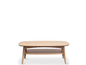Wooden Coffee Tables: HAMPTON WOODEN COFFEE TABLE + SHELF