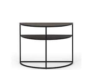 DEKOTA WOODEN LAMP TABLE "BLACK OAK"