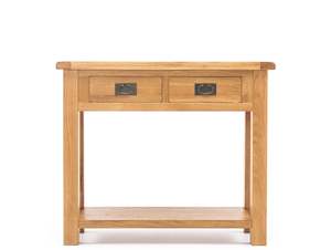 SOLSBURY WOODEN CONSOLE TABLE "100cm"