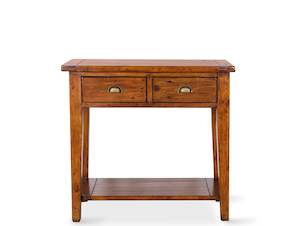 Wooden Console Tables: RUSTIC WOODEN CONSOLE TABLE 80cm