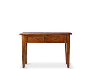 Wooden Console Tables: RUSTIC WOODEN CONSOLE TABLE 111cm