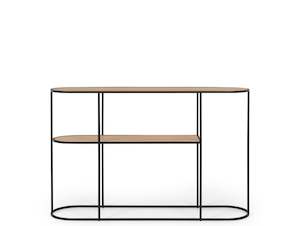 DEKOTA WOODEN CONSOLE TABLE "NATURAL OAK"