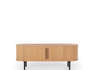 Wooden Entertainment Units: TELSA WOODEN ENTERTAINMENT UNIT "NATURAL OAK"