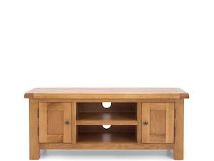SOLSBURY WOODEN ENTERTAINMENT UNIT 120cm