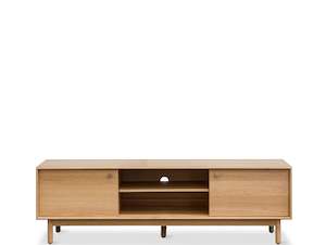 HAMPTON WOODEN ENTERTAINMENT UNIT