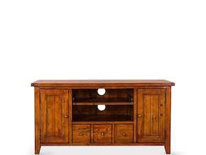 CLASSIC WOODEN ENTERTAINMENT UNIT 120cm