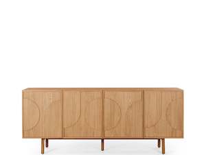Wooden Sideboards: ART DECOR WOODEN SIDEBOARD "NATURAL OAK"