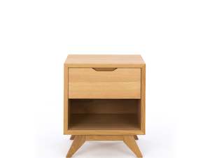 Wooden Bedside Tables: VENICE 1 DRAWER WOODEN BEDSIDE TABLE