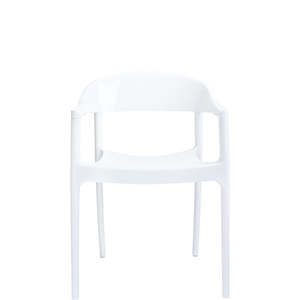 Siesta Carmen Chair: SIESTA CARMEN ARMCHAIR "WHITE" (x4)