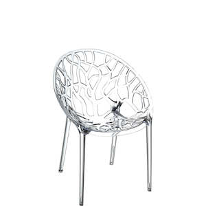 SIESTA CRYSTAL CHAIR "CLEAR" (x4)