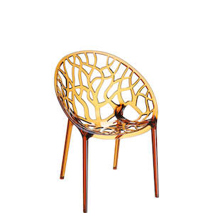 Siesta Crystal Chair: SIESTA CRYSTAL CHAIR "AMBER" (x4)