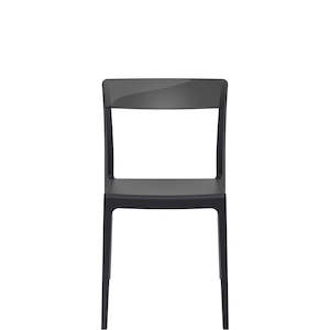 Siesta Flash Chair: SIESTA FLASH CHAIR "BLACK/BLACK" (x4)