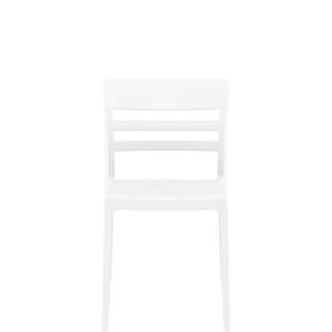 SIESTA MOON CHAIR "WHITE/WHITE" (x4)