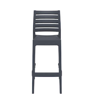 Siesta Ares Bar Stool 75cm: SIESTA ARES BAR STOOL 75cm "DARK GREY" (x4)