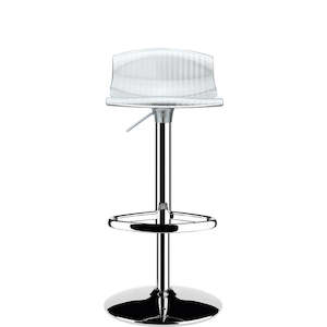 Siesta Aria Bar Stool: SIESTA ARIA BAR STOOL "TRANSPARENT CLEAR"