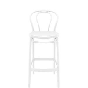 Siesta Victor Bar Stool 75cm: SIESTA VICTOR BAR STOOL 75cm "WHITE" (x4)
