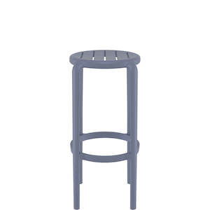 Commercial Bar Stools: TOM COMMERCIAL BAR STOOL 75cm "DARK GREY"