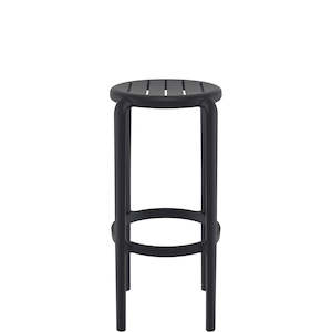 Commercial Bar Stools: TOM COMMERCIAL BAR STOOL 75cm "BLACK"