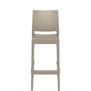 MAYA COMMERCIAL BAR STOOL 75cm "TAUPE"