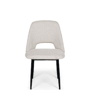 Commercial Chairs: VERMONT COMMERCIAL CHAIR "PUMICE BOUCLE"