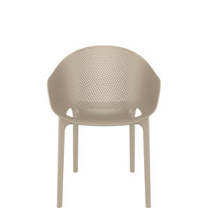 Commercial Chairs: SKY PRO COMMERCIAL CHAIR "TAUPE"