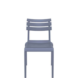 Commercial Chairs: HELEN COMMERCIAL CHAIR "DARK GREY"