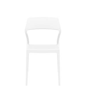 Commercial Chairs: SNOW COMMERCIAL CHAIR "WHITE"