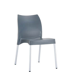 Commercial Chairs: VITA COMMERCIAL CHAIR "DARK GREY"