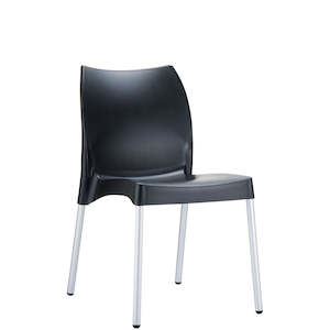 Commercial Chairs: VITA COMMERCIAL CHAIR "BLACK"