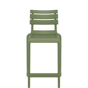 SIESTA HELEN BAR STOOL 65cm "OLIVE GREEN"