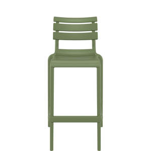 SIESTA HELEN BAR STOOL 75cm "OLIVE GREEN"