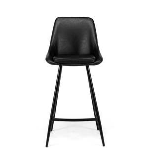 Breakfast Bar Stools: BIRCH BREAKFAST BAR STOOL "BLACK"