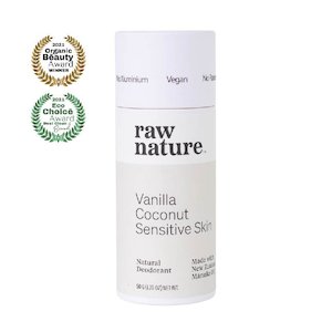 Raw Nature Deodorant Stick - Vanilla (No Bicarb)