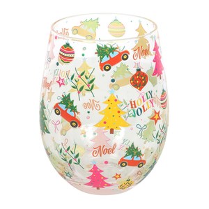 Nostalgic Christmas Stemless Glass