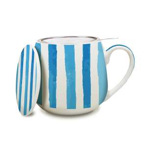Artico Bluhen - Hampton Stripe Tea Infuser Mug