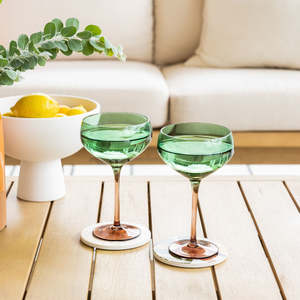 Tuscan Sun Cocktail Glasses | Set of 2