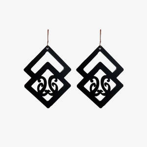 Nichola Earrings - Synergy 2 | Black