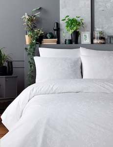 Bedding Set Dante organic cotton Jacquard Ranforce - Percale