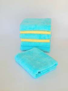Cotton Bath Towel 70x140 cm, Blue - Premium Soft, 500 GSM | ElfStore