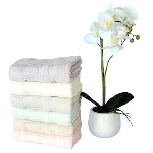 Bath Towel Set 50x90cm 6 pcs