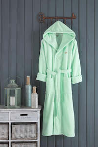 Lux Varol Bamboo/Cotton Bathrobe Mint