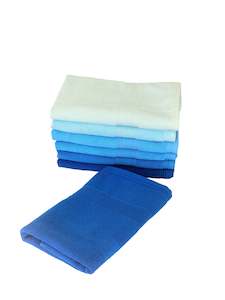 Gift Ideas: Bath Towel Set "Nurpac" Micricotton 50x90cm 6 pcs, "Shades of blue"