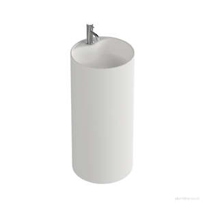 FREESTANDING: NIAGARA ROUND FREESTANDING BASIN WITH TAPHOLE