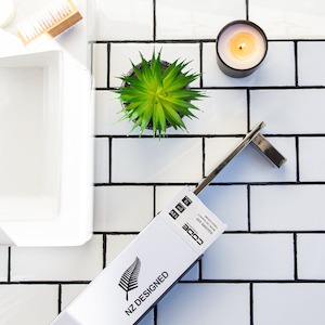 Heated Single Bar Towel Rails: CODE CUBE SQUARE SINGLE BARS 650MM - 6 COLOURS