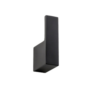 Robe Hooks 1: PLUMBLINE METRO ROBE HOOK MATTE BLACK