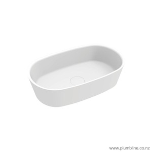 NIAGARA VERONA VESSEL BASIN MATTE WHITE