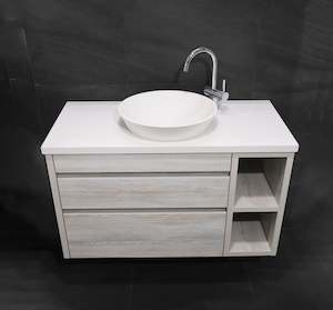 Stone Basins: CODE LAMONE INSET BASIN WHITE GLOSS
