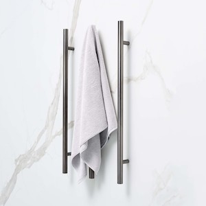 Heated Towel Rails 1: ATLANTIS ICONA CHATEAU VERTICAL HEATED TOWEL RAIL - 5 COLOURS